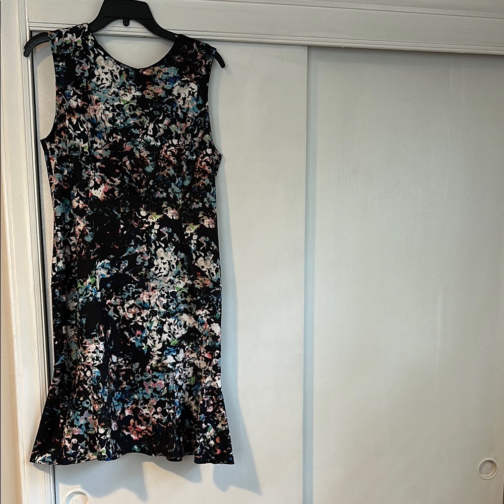 The Limited Multicolor Abstract Dress